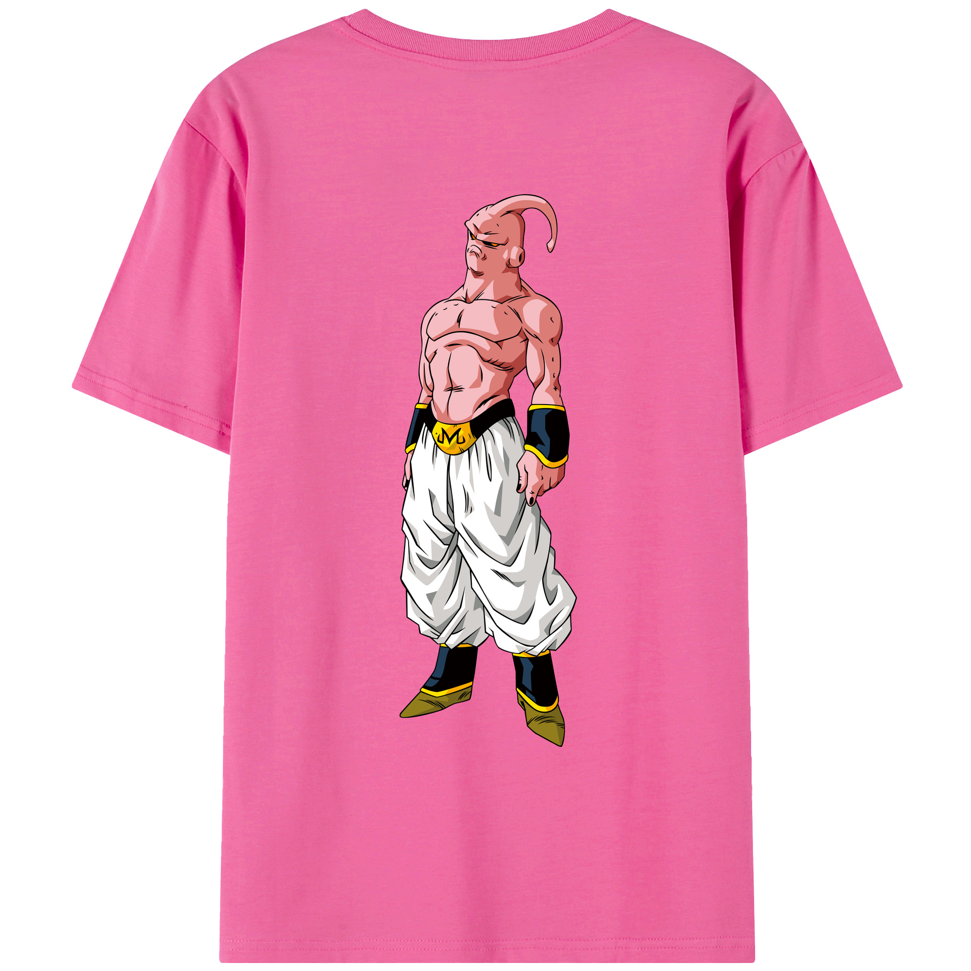 （画像用） ドラゴンボール 魔人ブウ DRAGON BALL Majin Buu レディース半袖Tシャツ(バックプリント)